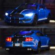 1:32 High Simulation Supercar Ford Mustang Shelby GT350 Car Model Alloy Pull Back Kid Toy Car 4 Open Door Children s Gifts GT500 Hot on Sale