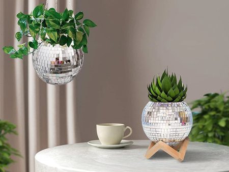 Disco Ball Flower Hanging Vase Online