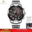 100%Original WISHDOIT Watch for Men TOP Brand Waterproof Sports Stainless Steel Chronograph 2022New Fashion Luxury wrist watches Fashion