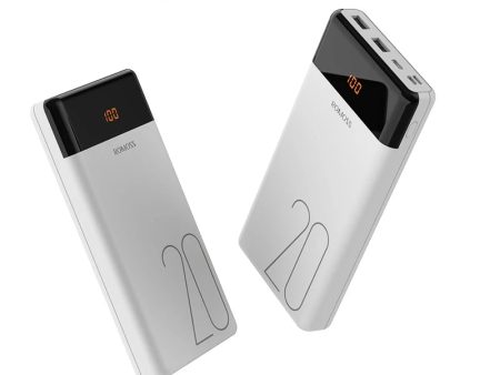 LT20 Power Bank 20000mAh Dual USB  Portable Charger With LED Display Fast External Battery For Phones Tablet Xiaomi Online Sale