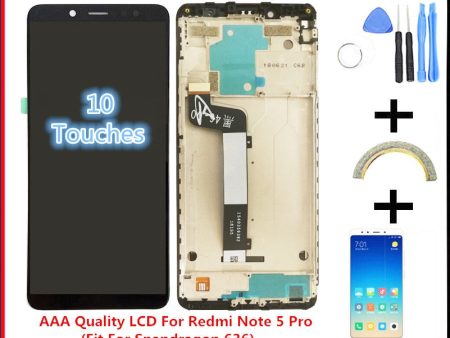 Xiaomi Redmi Note 5 Pro LCD Display Screen Replacement For Redmi Note 5 LCD Snapdragon 636 Online Sale