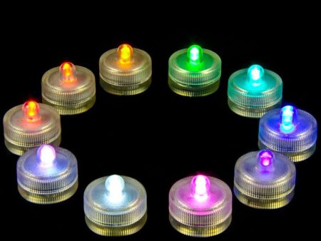 100pcs Wedding Decoration Submersible LED Party Tea Table Mini Light With Battery For Marriage Halloween Christmas For Sale