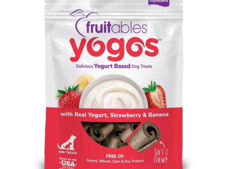 Fruitables Yogos Real Yogurt Dog Treats Strawberry & Banana, 1ea 12oz. Cheap