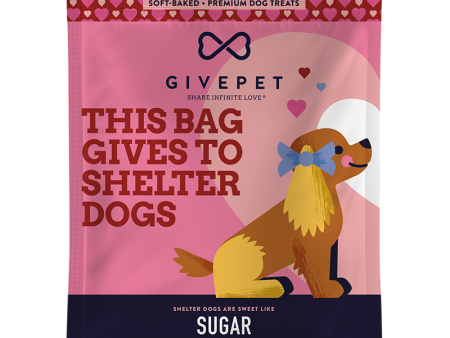 GivePet Holiday Dog Treat Soft Chew Sugar 6oz For Cheap