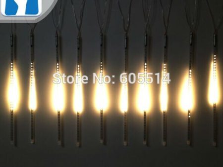 [Seven neon]white warm white red blue yellow green AC110-220V 10pcs set 40W 50cm 48leds pcs 5050led smd led meteor tube light For Cheap