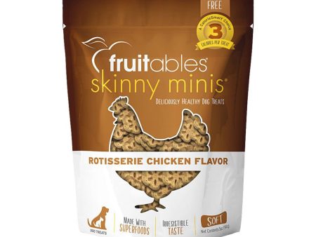 Fruitables Skinny Minis Soft Dog Treats Rotisserie Chicken 1ea 5 oz Hot on Sale