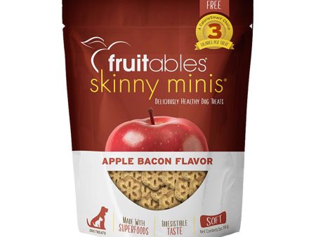 Fruitables Skinny Minis Soft Dog Treats Apple Bacon 1ea 5 oz Online