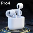 Pro 4 TWS Wireless Headphones Earphone Bluetooth-compatible 5.0 Waterproof Headset with Mic for Xiaomi iPhone Pro4 Earbuds For Cheap