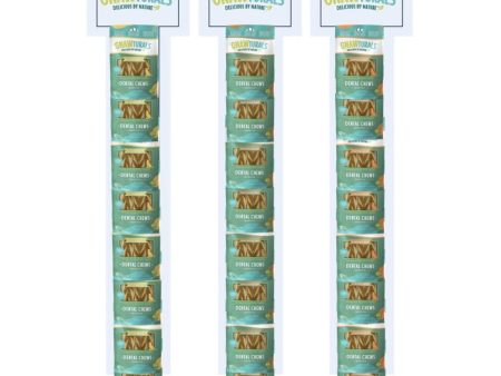 Gnawturals Dental Chews Twisted Stick Clipstrip Medium 24 Count Sale