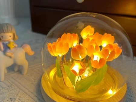 Handmade Tulip Night Light Online Sale