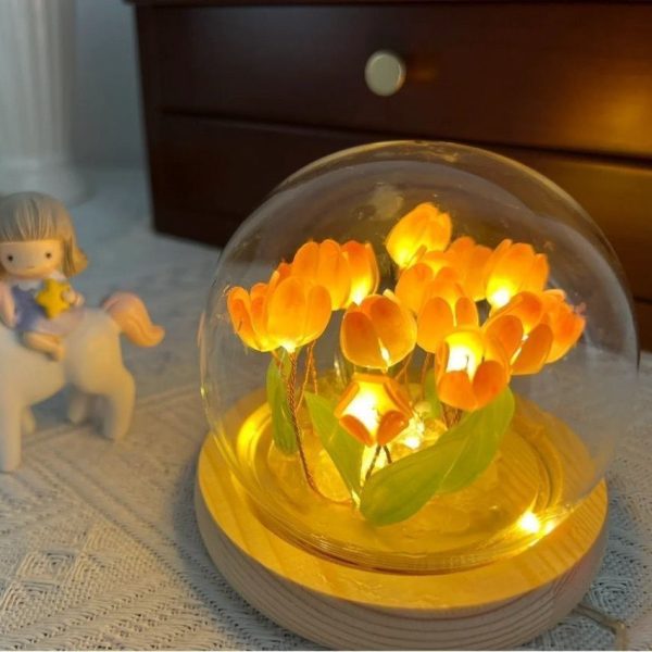 Handmade Tulip Night Light Online Sale