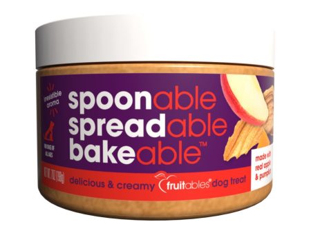 Fruitables Spreadables Creamy Dog Treat Real Apple and Pumpkin, 1ea 7oz. Online now