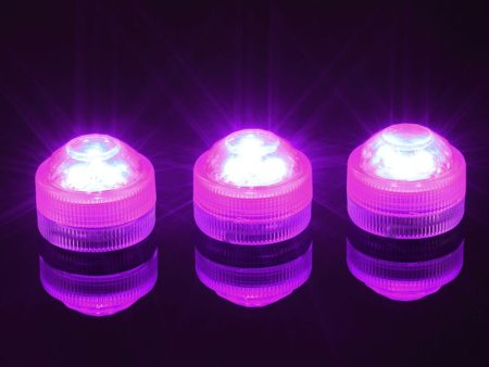 100pcs Wedding Decoration  Waterproof Submersible LED Party Tea Mini LED Light With Battery For Halloween Christmas Online Hot Sale