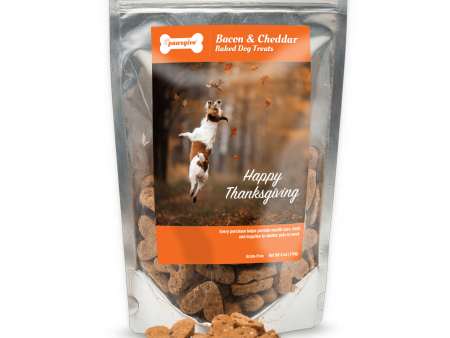 Crunchy Thanksgiving Bacon & Cheese Dog Treats Supply