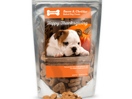 Thanksgiving Bacon & Cheese Gluten Free Dog Treats on Sale