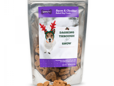 Christmas Crunchy Bacon & Cheese Dog Treats Sale