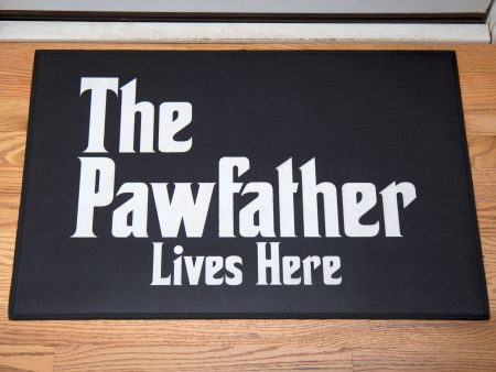 The Pawfather Door Mat Discount