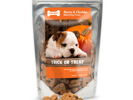 Halloween Gluten Free Bacon & Cheese Crunchy Dog Treats Discount