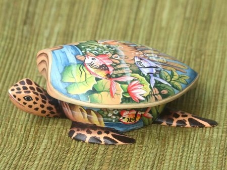 Petite Sea Turtle Jewelry Box Cheap