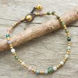 Agate Multicolor & Bells Anklet Sale