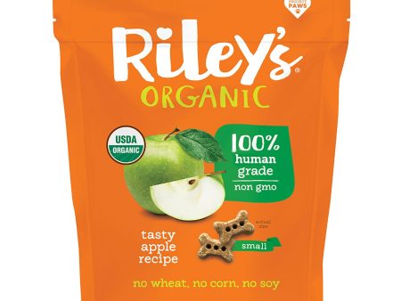 Riley s Organic Tasty Apple Dog Treats For Discount