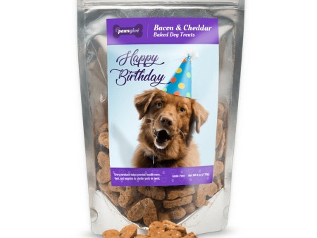 Gluten Free Birthday Bacon & Cheese Dog Cookies For Sale