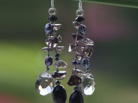 Freshwater Pearl & Glass Bead Dangle Earrings Cheap