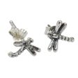 Baby Dragonfly Sterling Silver Stud Earrings Cheap