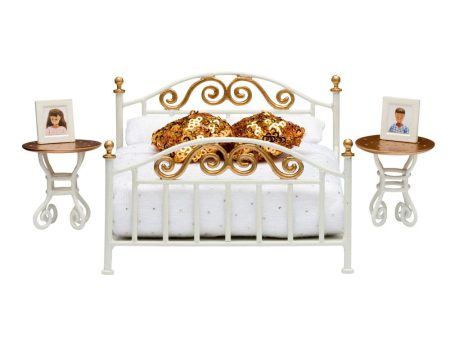 Lundby™ Smaland Bedroom Set with Brass Bed on Sale