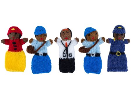 Occupational Finger Puppets - Set of 5 For Sale