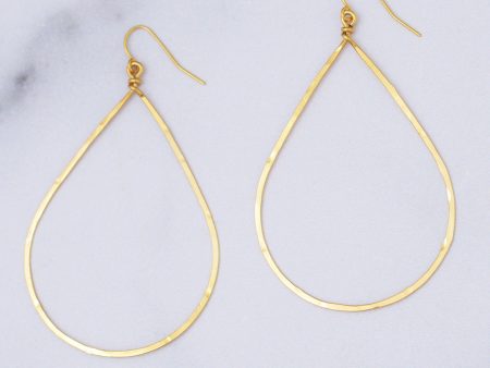 Gold-Plated Teardrop Earrings Online