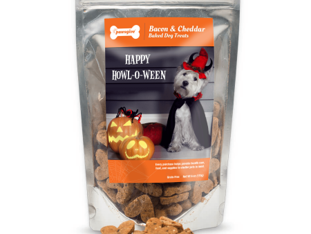 Howl For Halloween Bacon & Cheese Dog Treats Discount