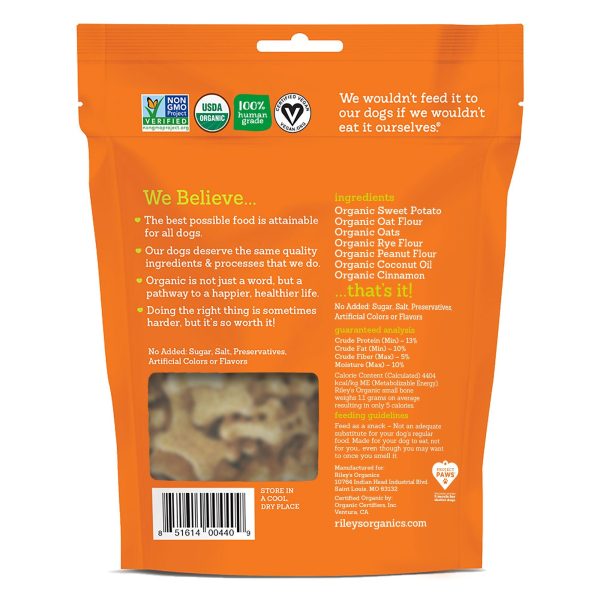 Riley s Organic Sweet Potato Dog Treats For Cheap