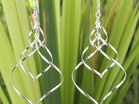 Sterling Silver Chime Dangle Earrings Online now